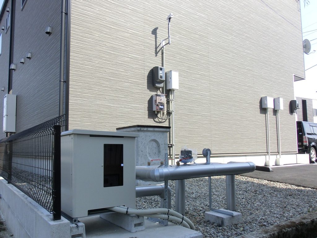 揚水設備工事完了